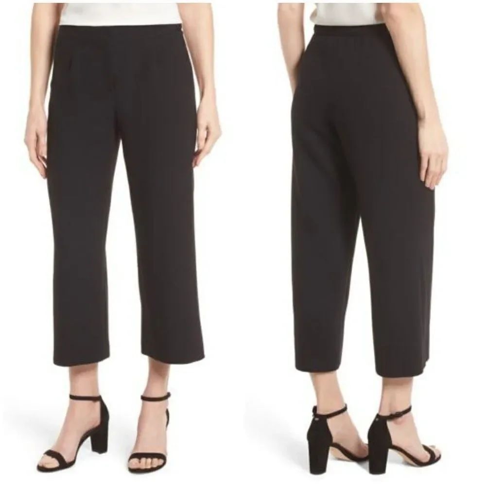 Emerson Rose Crepe Cropped Pants sz 14
